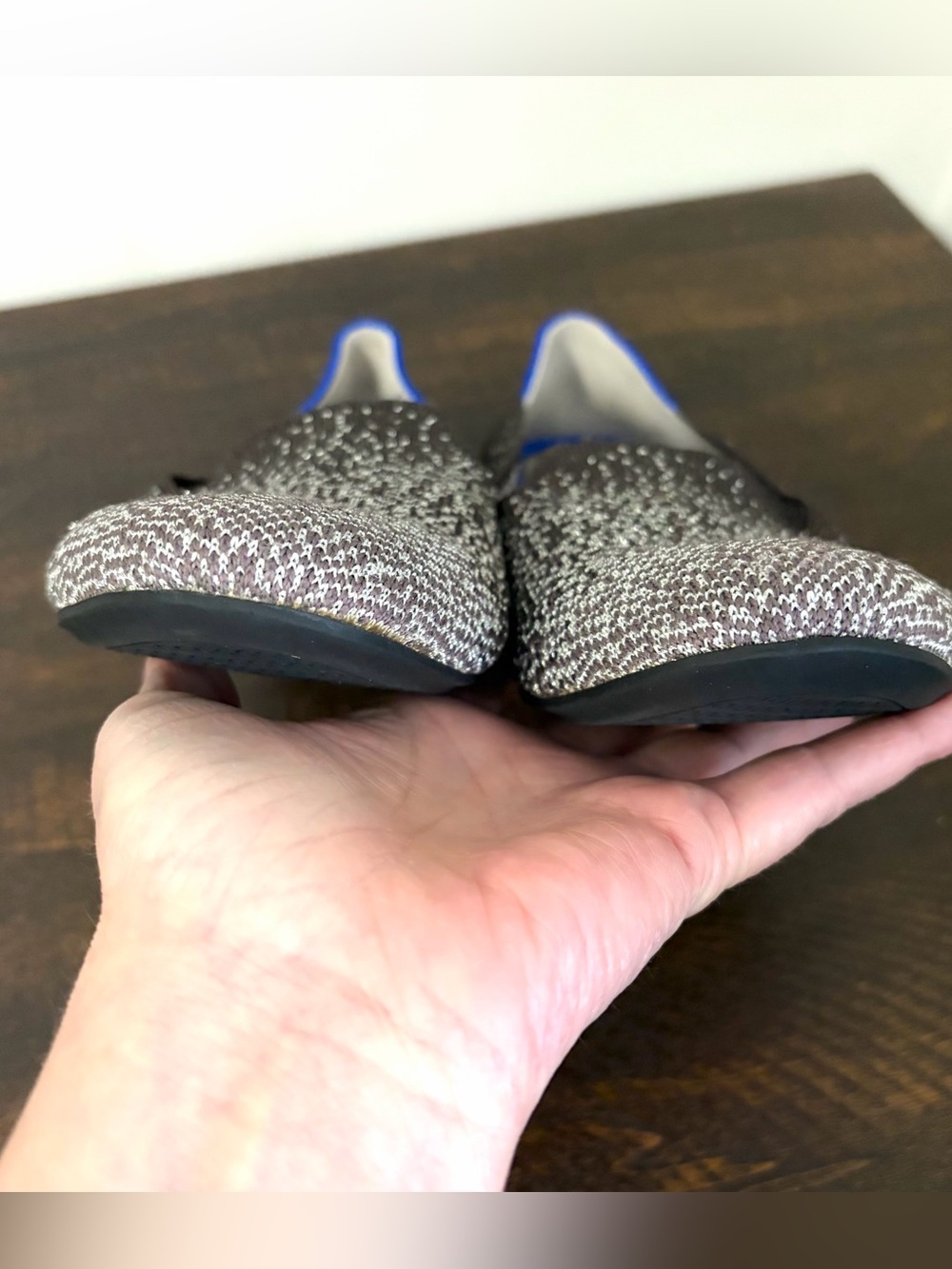 Rothy’s Twilight Metallic Ombre Loafers Chocolate - Picture 4 of 8